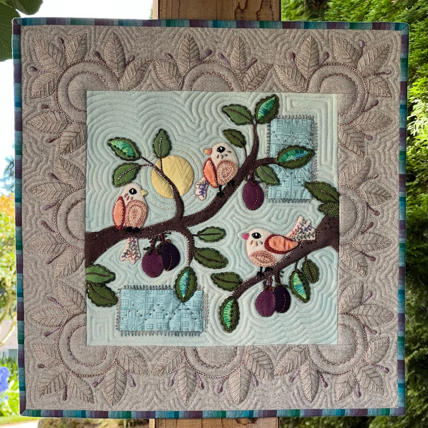 Quilting Your Wool Embellished Quilt @ Calico Creations