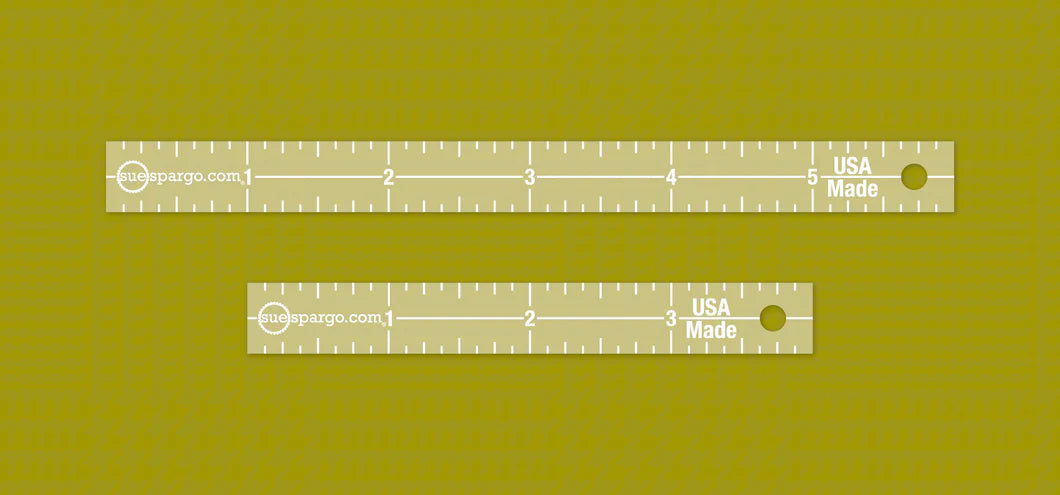 Sue Spargo - Half Inch Stitch Spacing Rulers