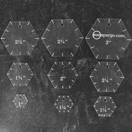Sue Spargo - Hexagons Easy